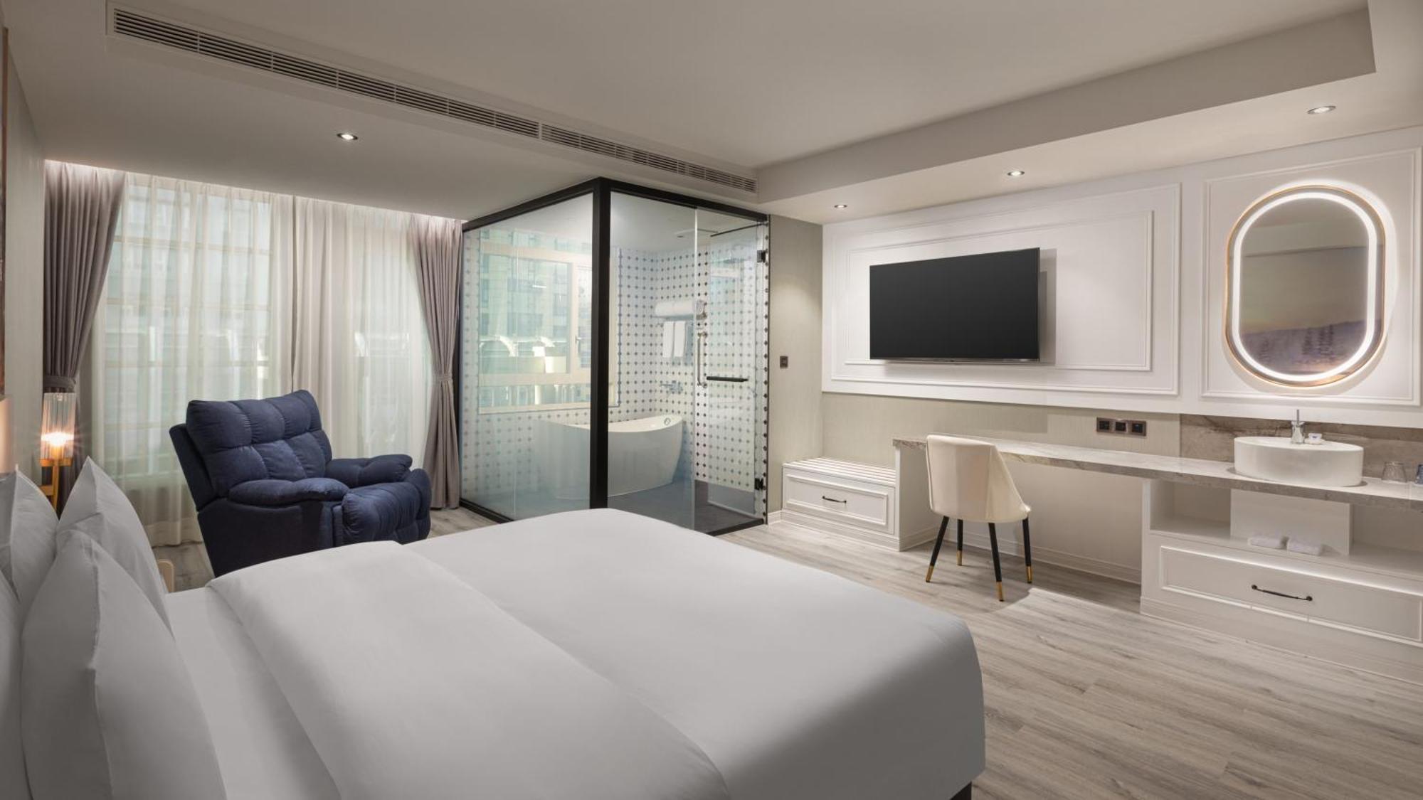 Tryp By Wyndham New Taipei Linkou 新北林口爵怡溫德姆酒店機場捷運mrta9林口站 エクステリア 写真